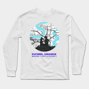 Kuching Sarawak Malaysia V2, Next Travel Destination Long Sleeve T-Shirt